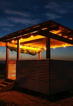 Custom Gazebo With Lights Near Sherman Oaks